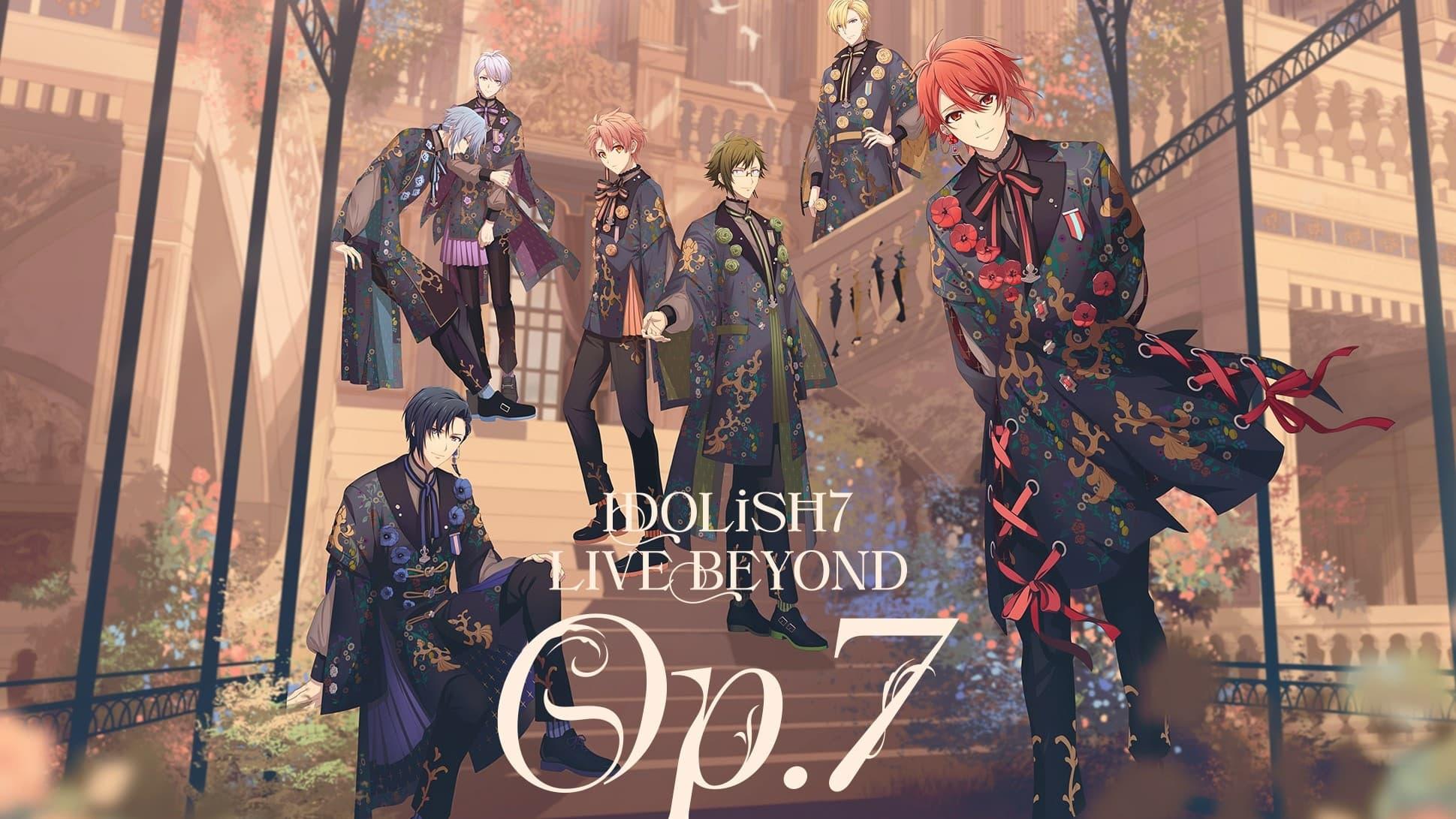 IDOLiSH7 LIVE BEYOND "Op.7" backdrop