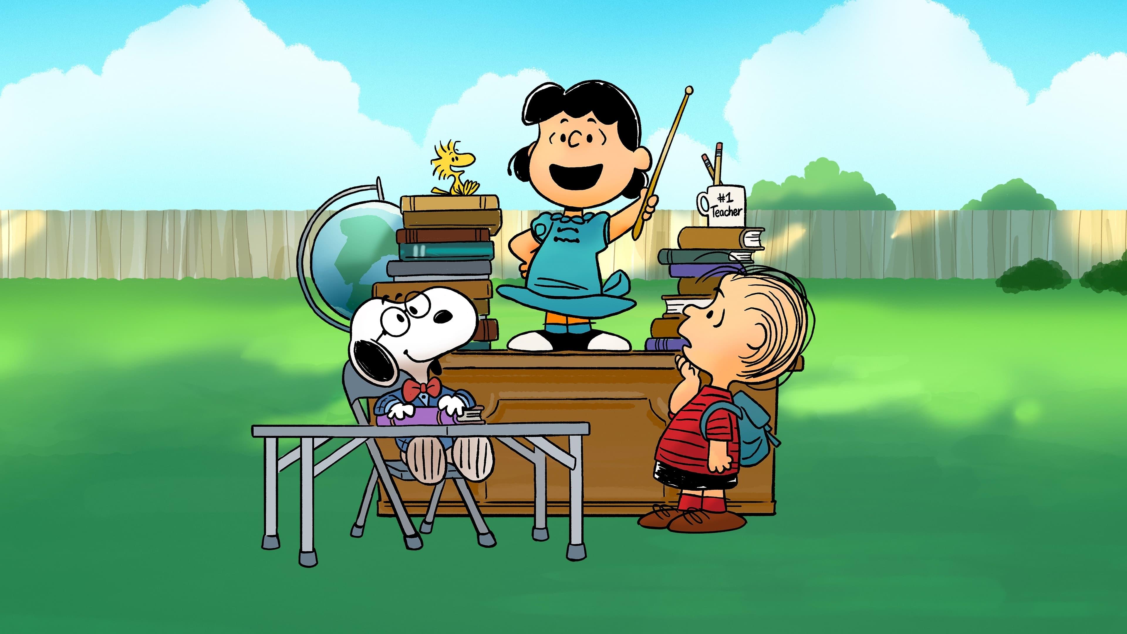 Snoopy Presents: Lucy's School backdrop