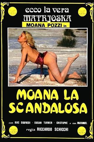 Moana, La Scandalosa poster