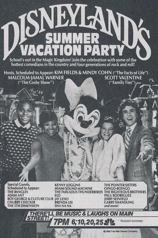 Disneyland's Summer Vacation Party poster