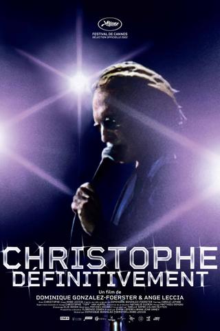 Christophe… Definitely poster