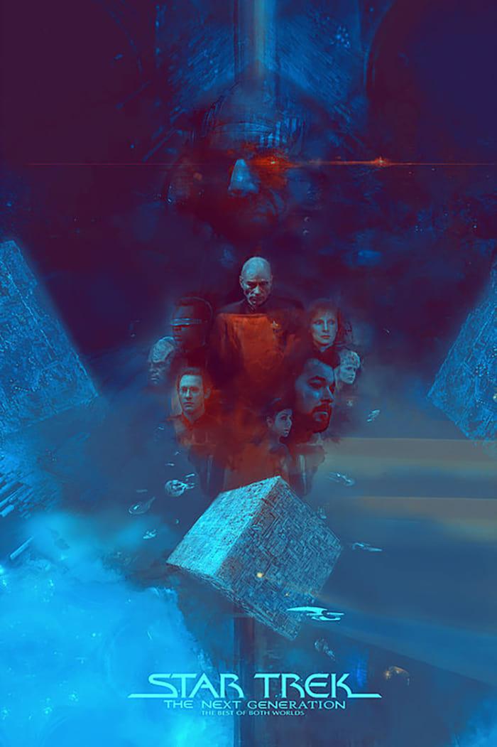 Star Trek: The Next Generation – The Best of Both Worlds poster