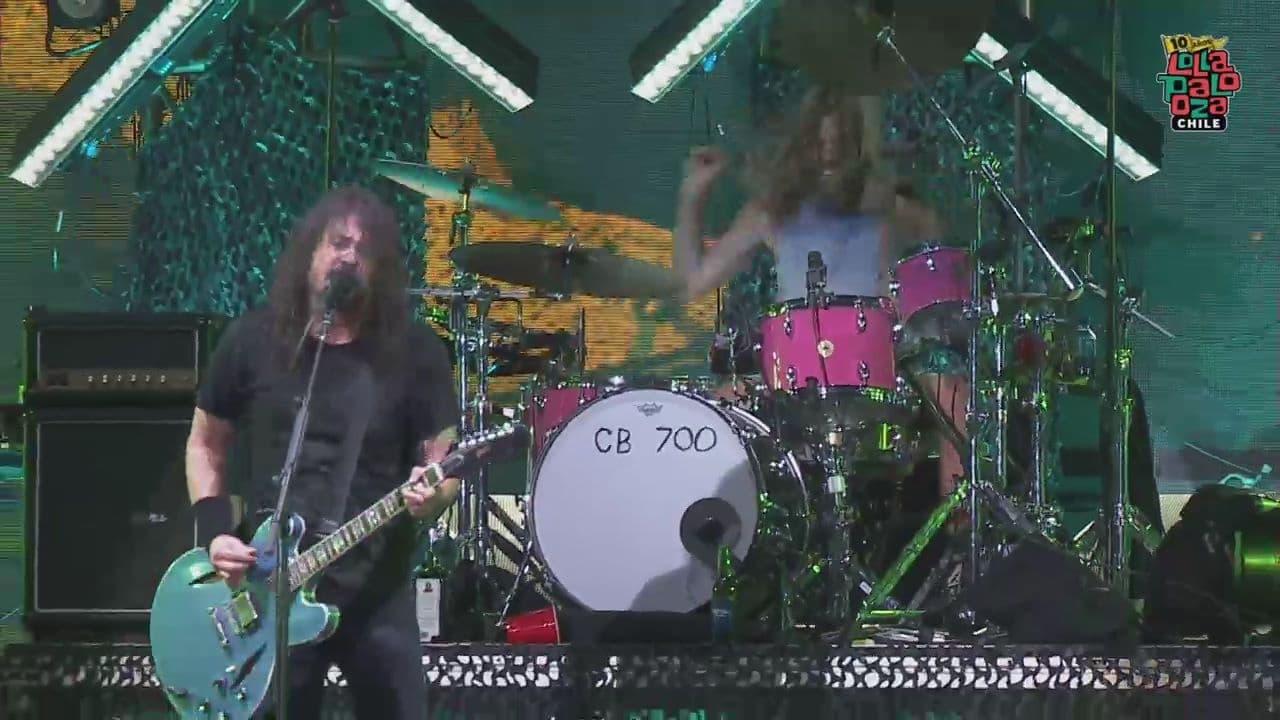 Foo Fighters Live at Lollapalooza Chile 2022 backdrop