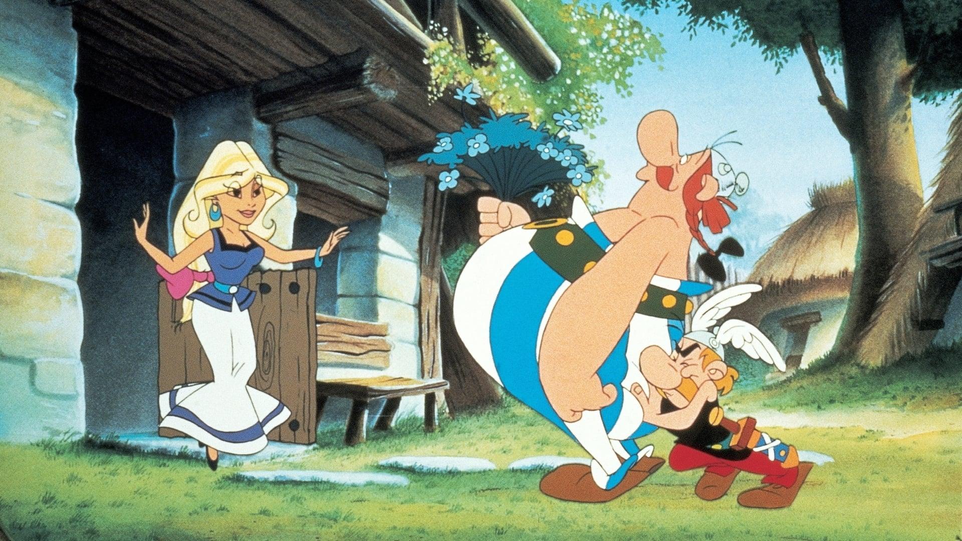 Asterix vs. Caesar backdrop