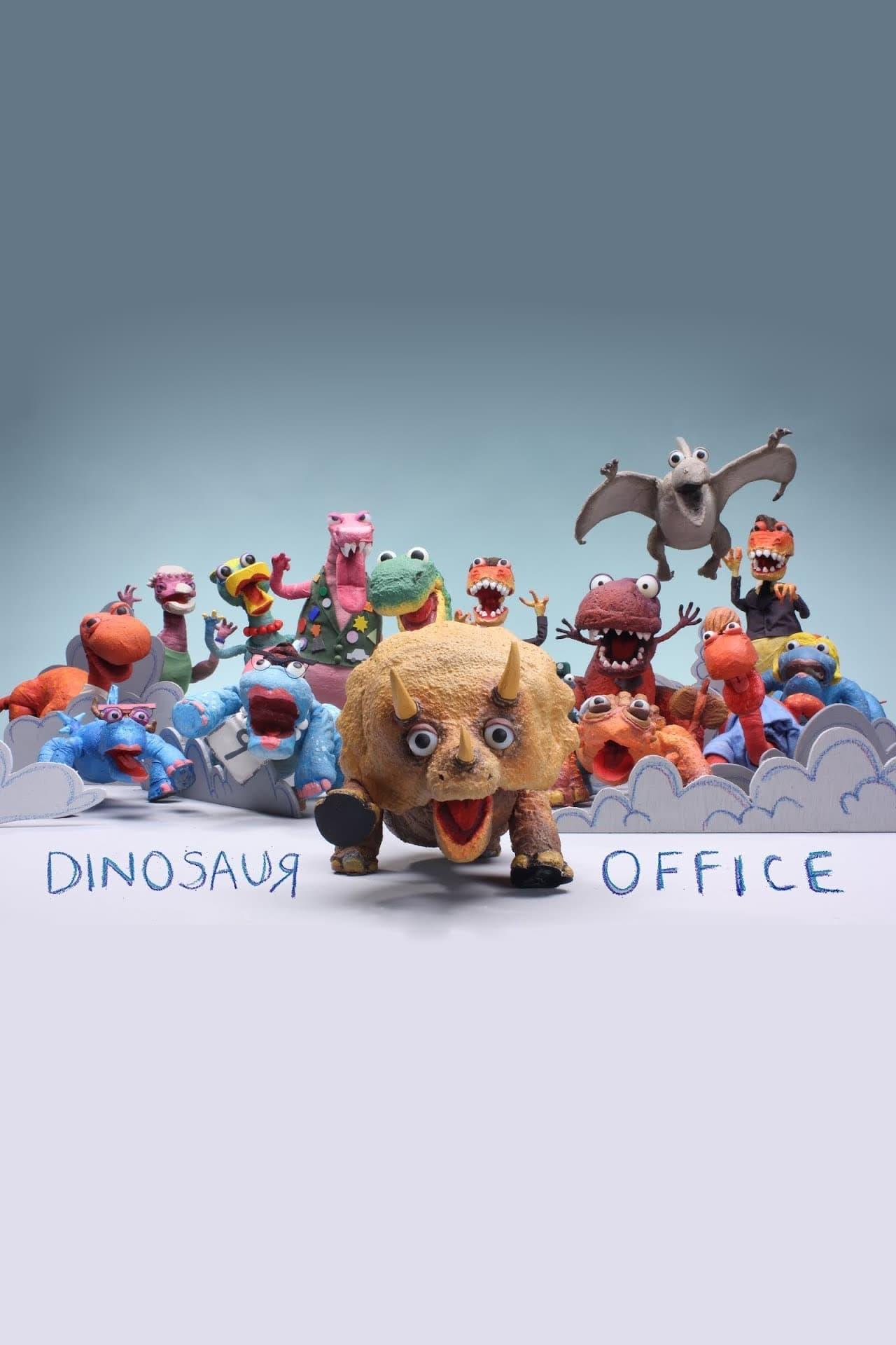 Dinosaur Office poster