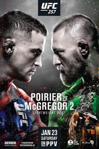 UFC 257: Poirier vs. McGregor 2 poster