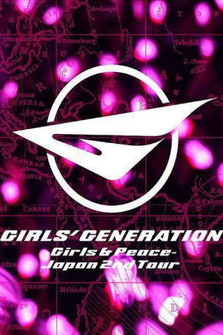 GIRLS' GENERATION ~Girls&Peace~ Japan 2nd Tour poster