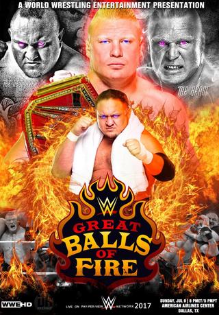 WWE Great Balls of Fire poster