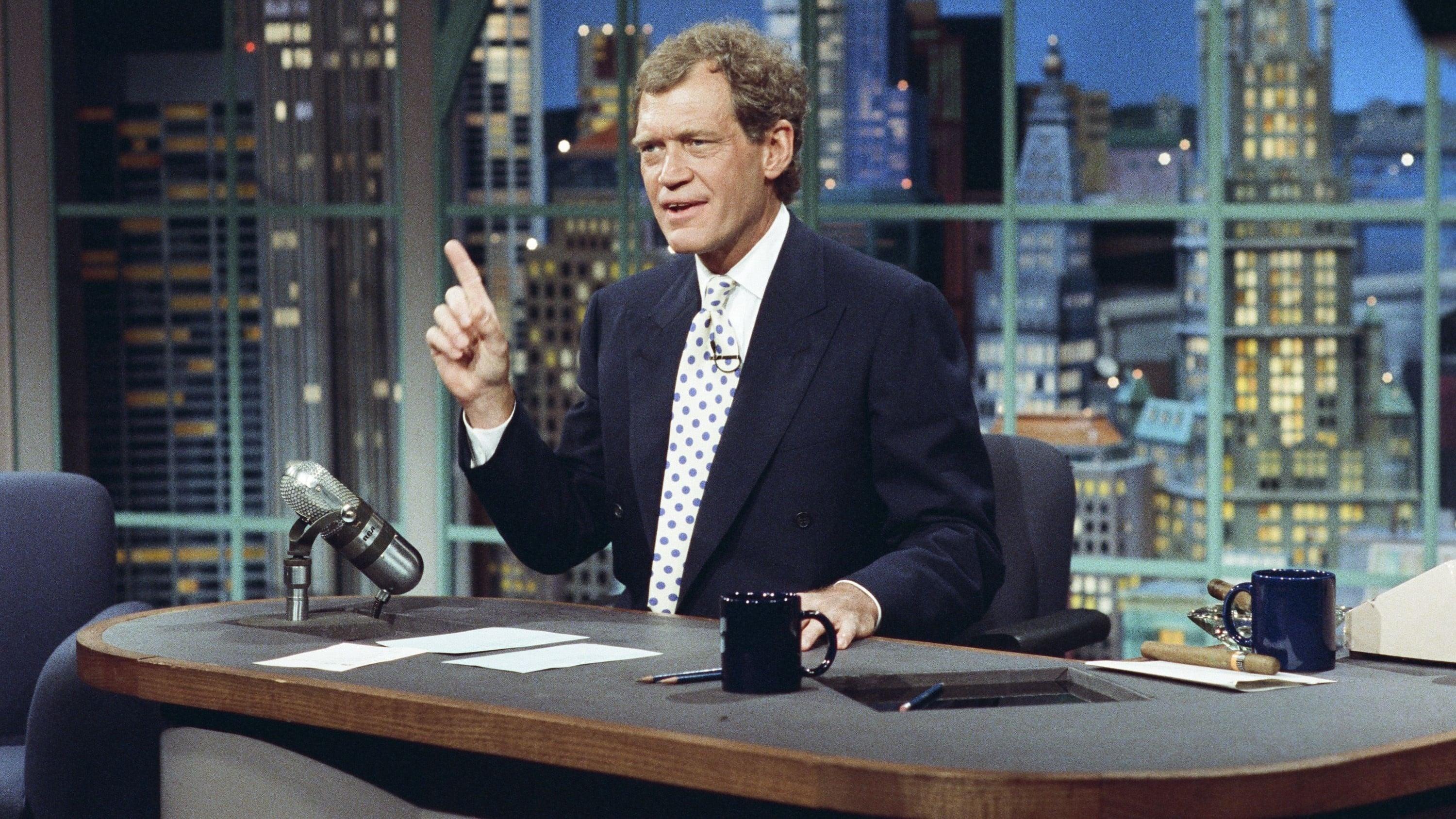 Late Show with David Letterman backdrop