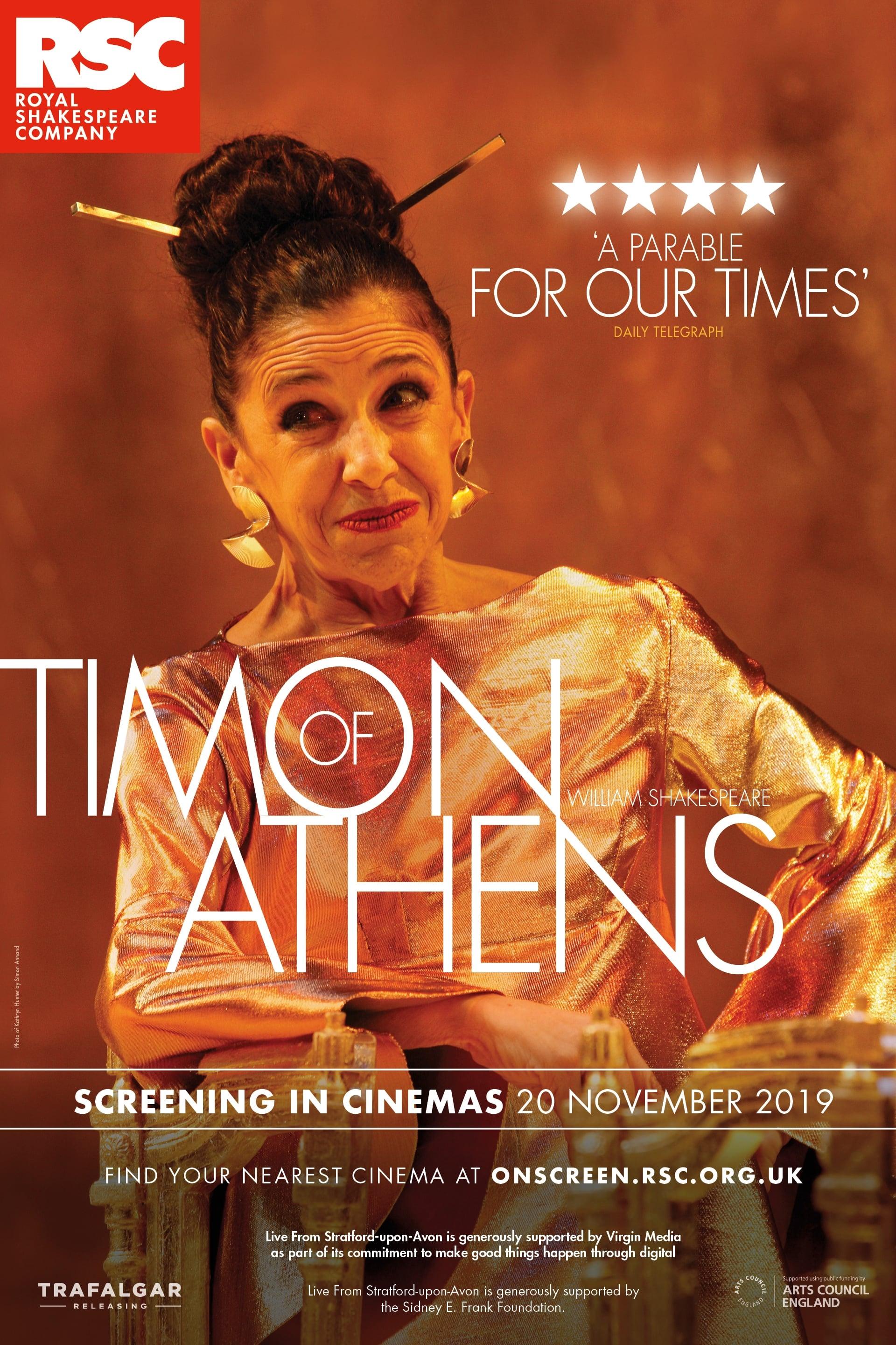 RSC Live: Timon of Athens poster