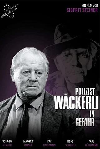 Policeman Waeckerli in Danger poster