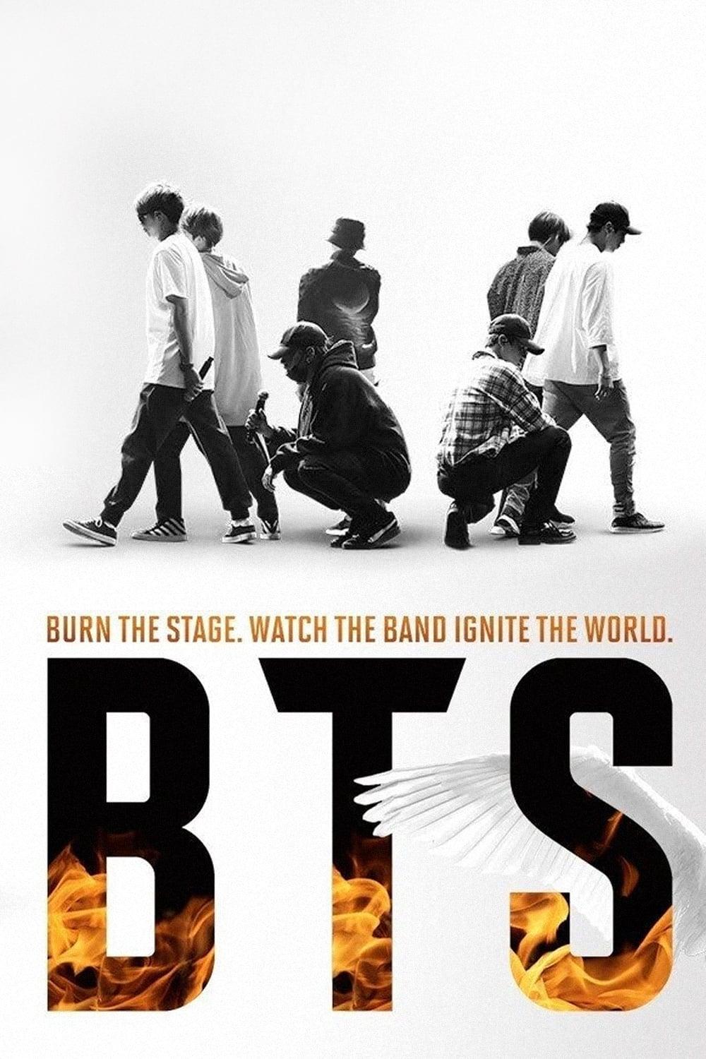 BTS: Burn the Stage poster