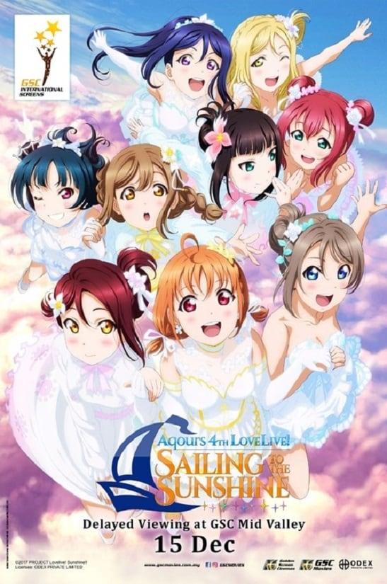 Aqours 4th Love Live! ~Sailing to the Sunshine~ poster