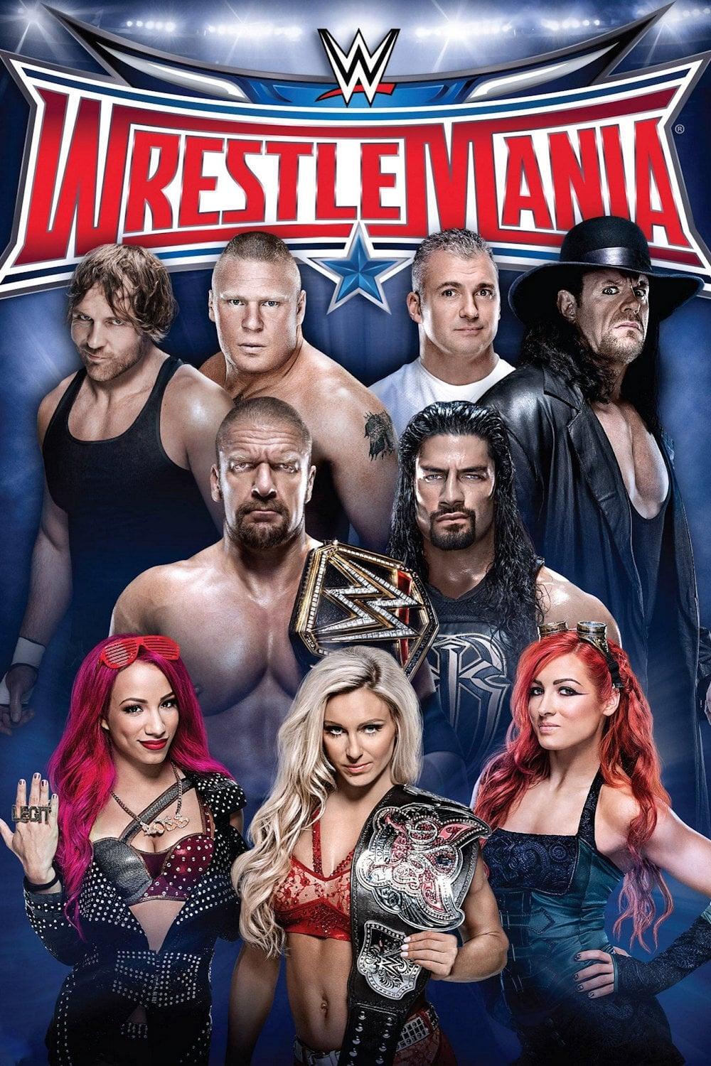 WWE WrestleMania 32 poster