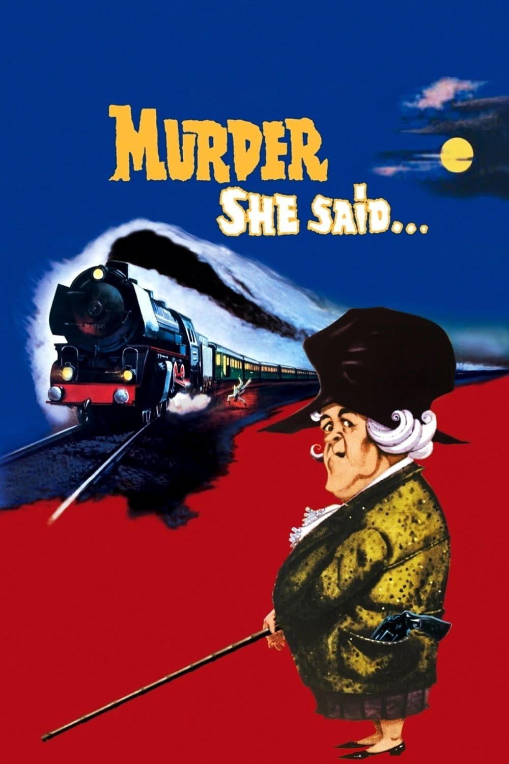 Murder She Said poster