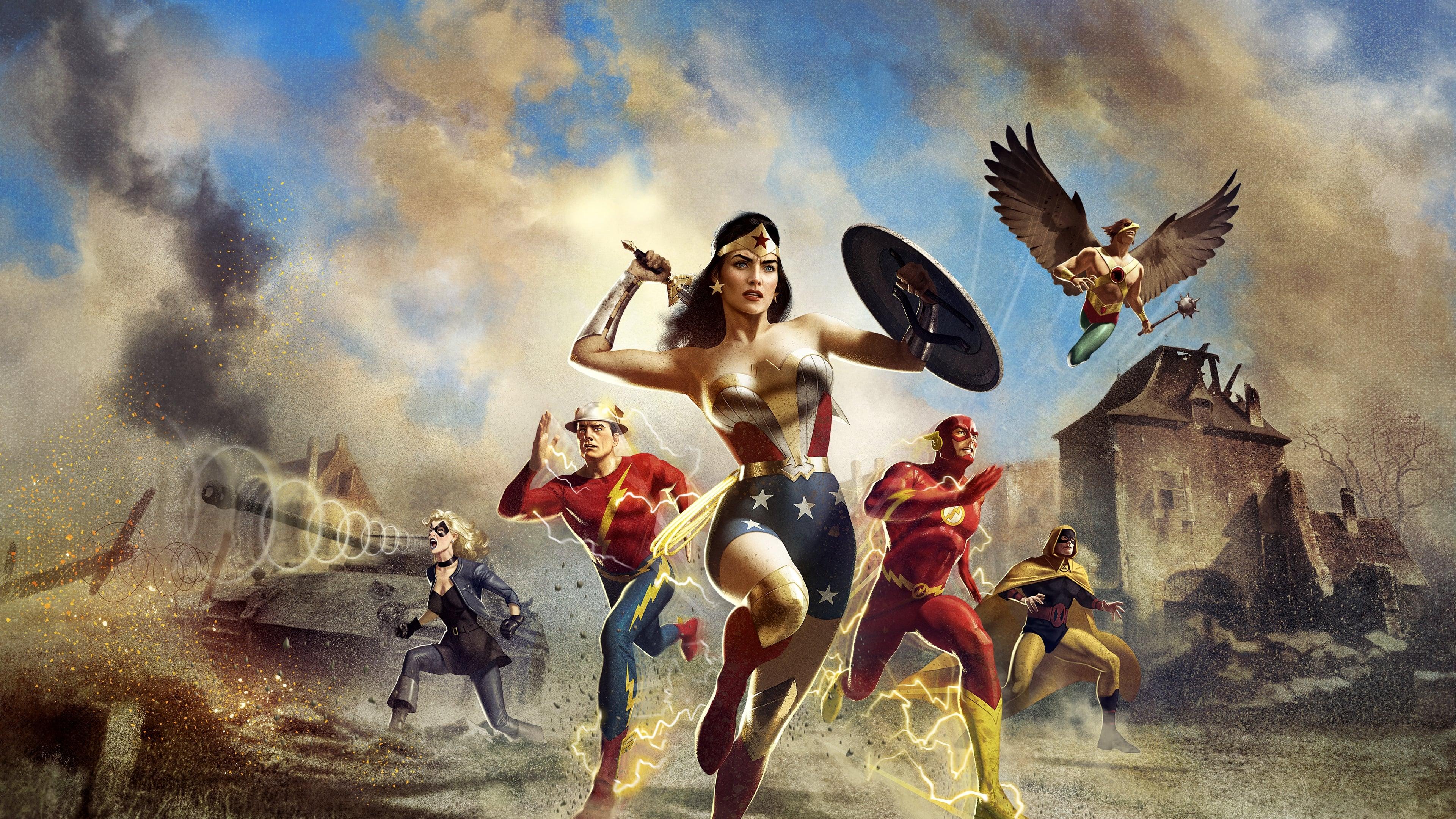 Justice Society: World War II backdrop