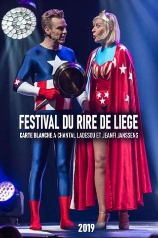 Festival International du Rire de Liège 2019 - Carte Blanche à Chantal Ladesou et Jeanfi Janssens poster