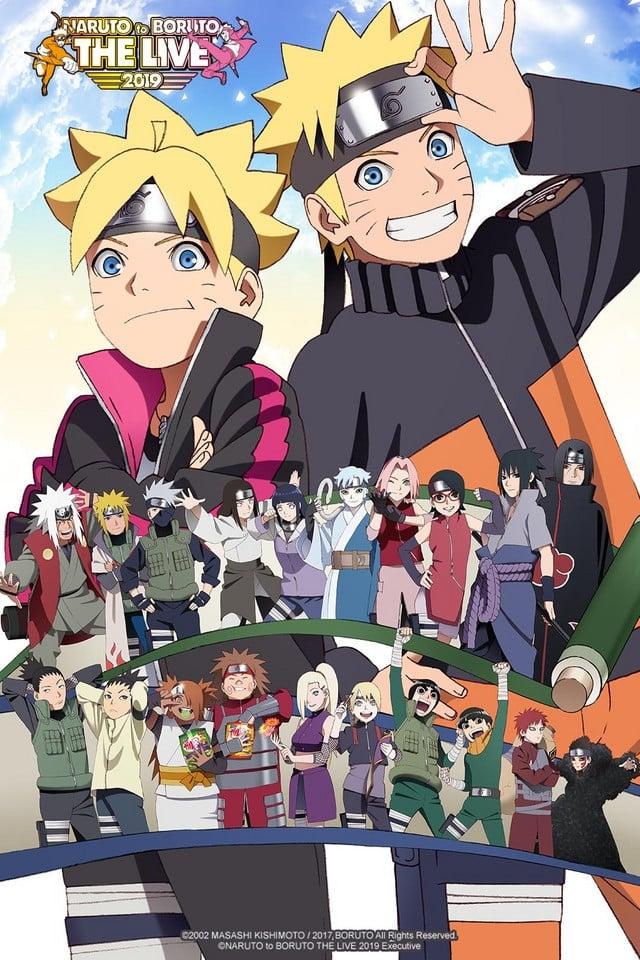 Naruto to Boruto: The Live 2019 poster