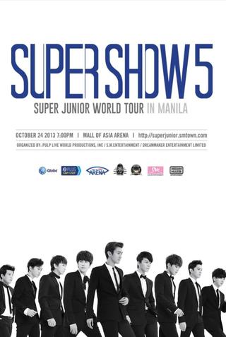 Super Junior World Tour - Super Show 5 poster