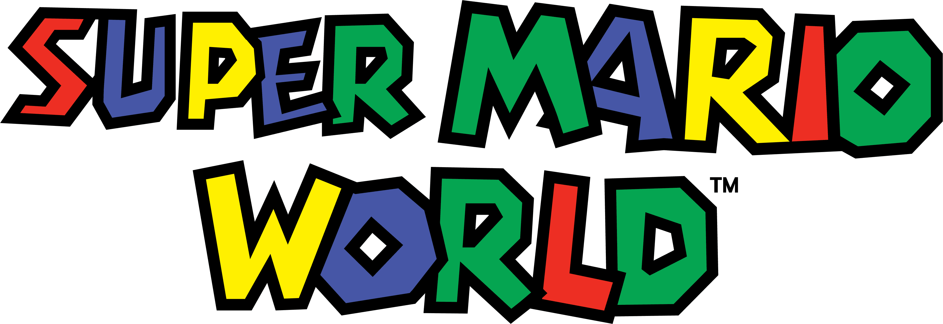 Super Mario World logo