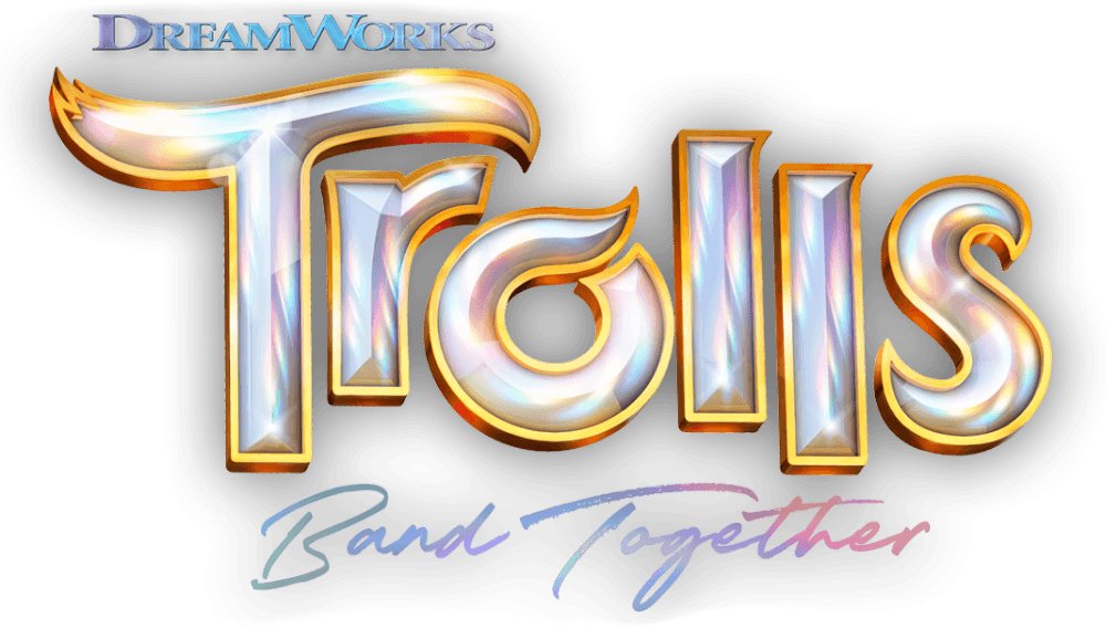 Trolls Band Together logo