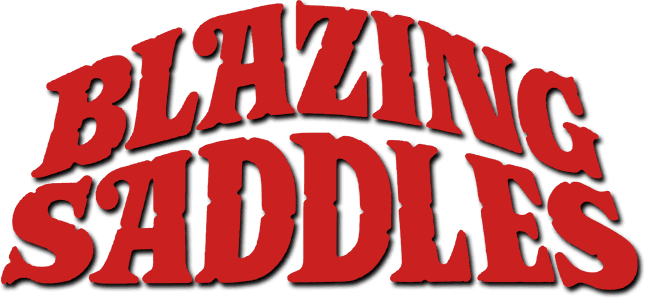 Blazing Saddles logo
