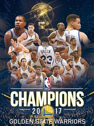 2017 NBA Championship: Golden State Warriors poster