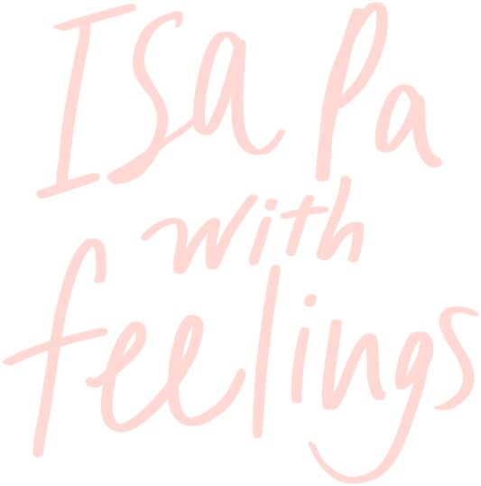 Isa Pa, with Feelings logo