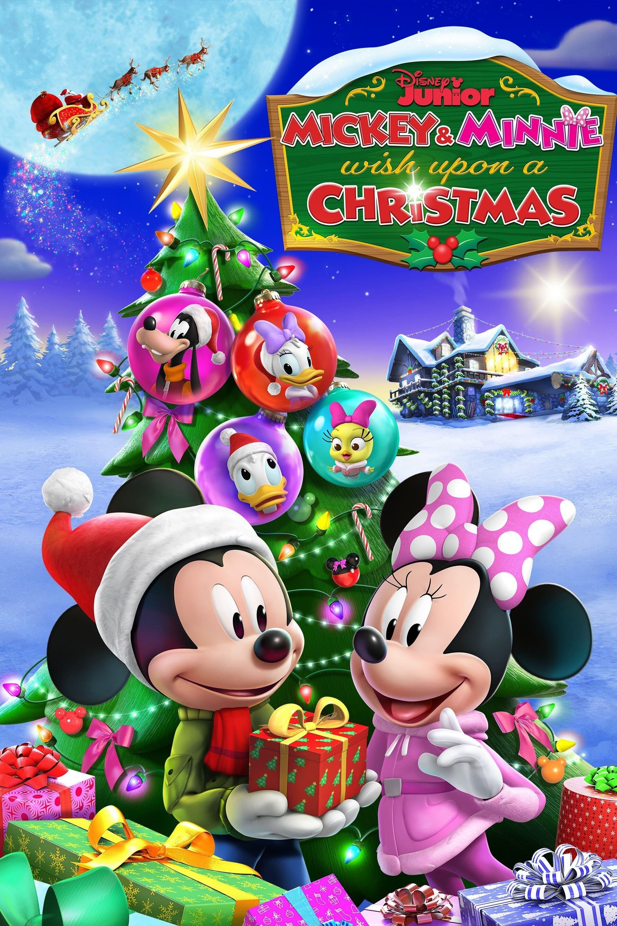 Mickey and Minnie Wish Upon a Christmas poster