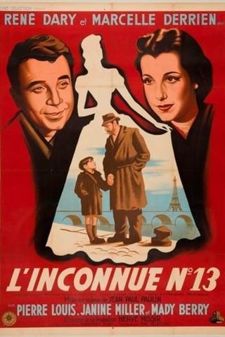 The Unknown N° 13 poster