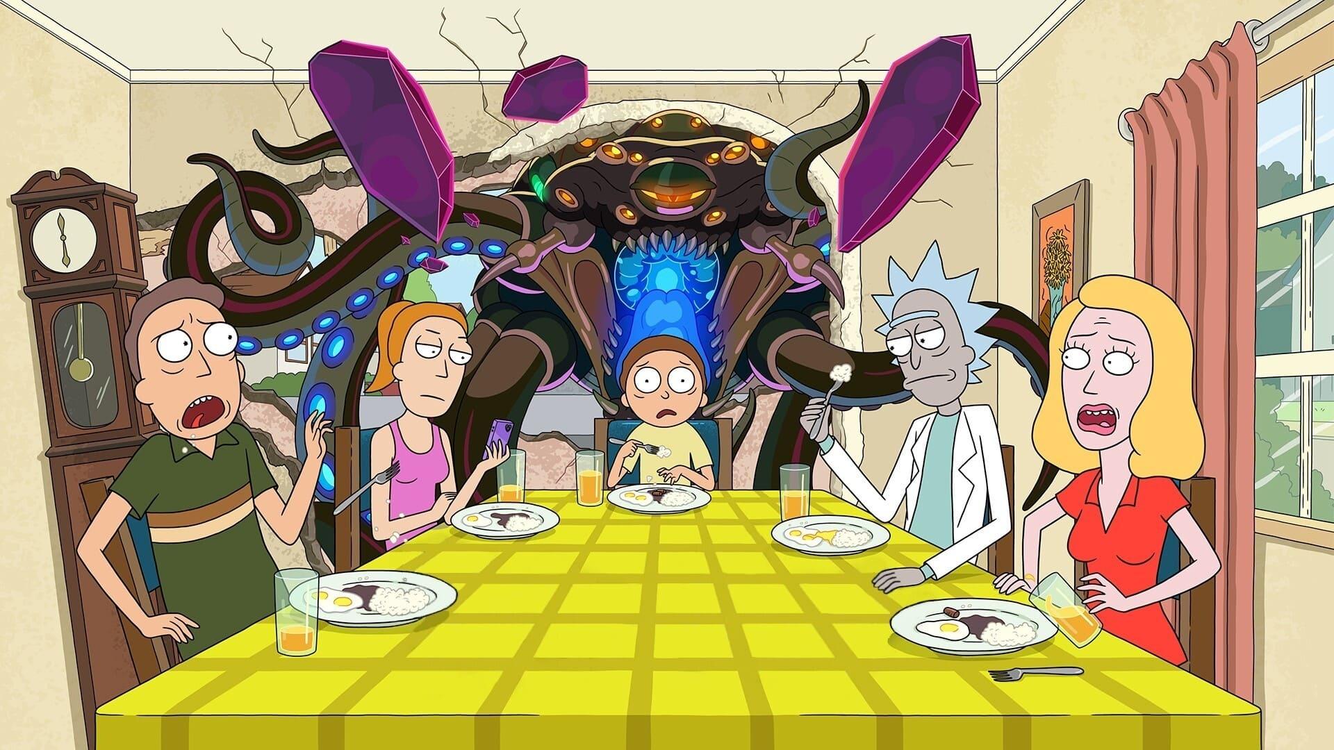 Rick and Morty backdrop