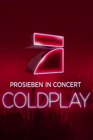 Coldplay - Prosieben in Concert poster