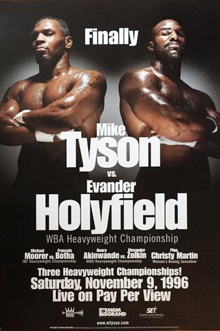 Mike Tyson vs. Evander Holyfield I poster
