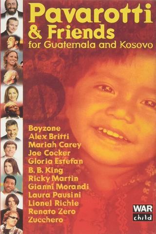 Pavarotti & Friends 99 for Guatemala and Kosovo poster