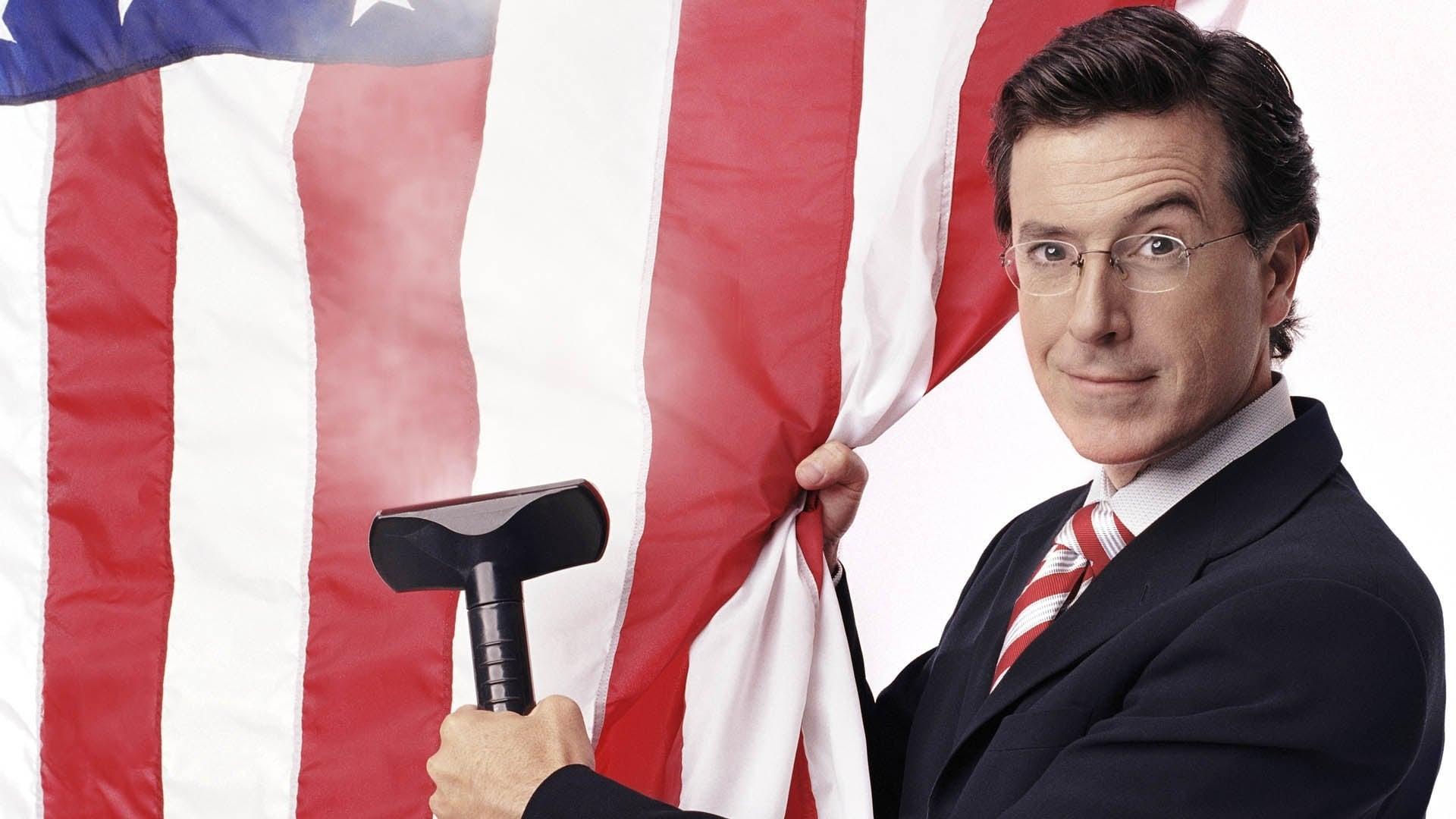 The Colbert Report backdrop