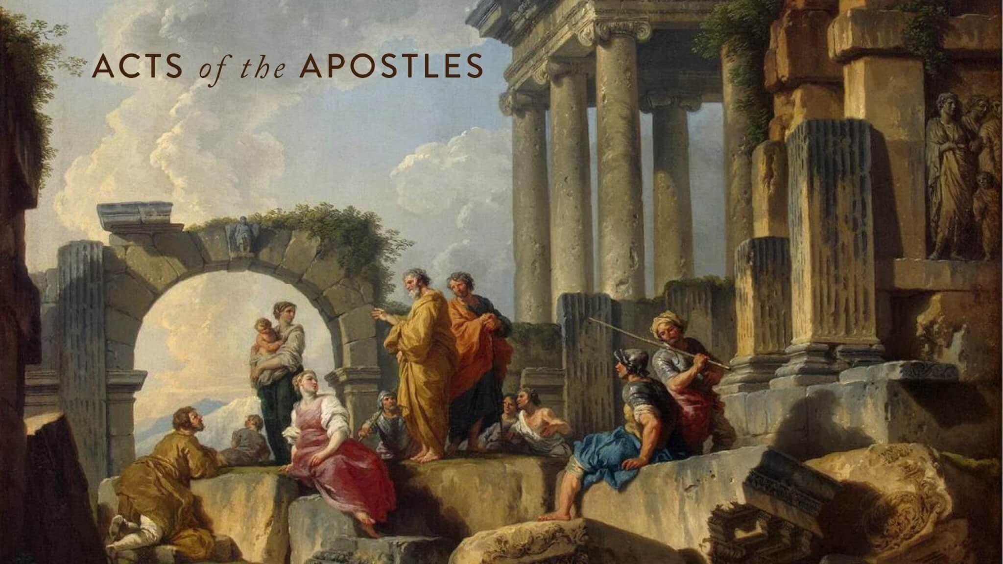 Acts: The Acts of the Apostles backdrop