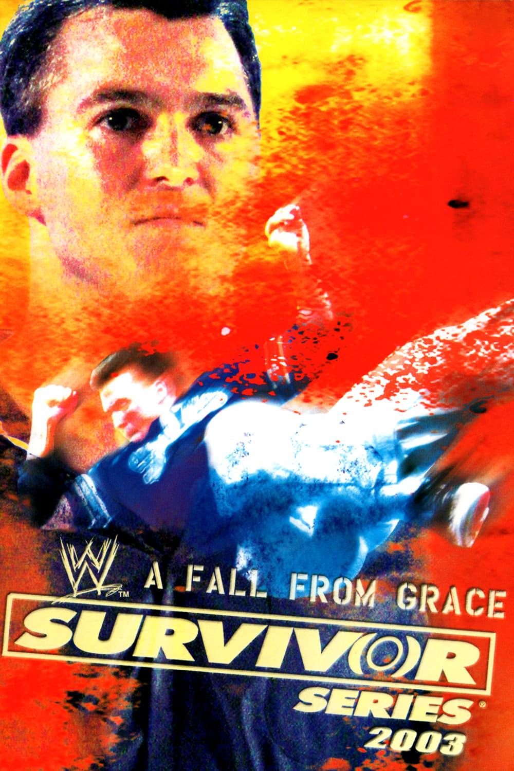 WWE Survivor Series 2003 poster