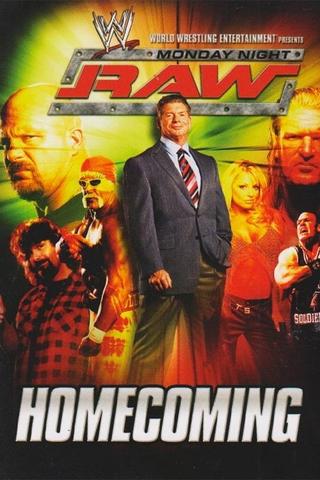WWE RAW Homecoming poster