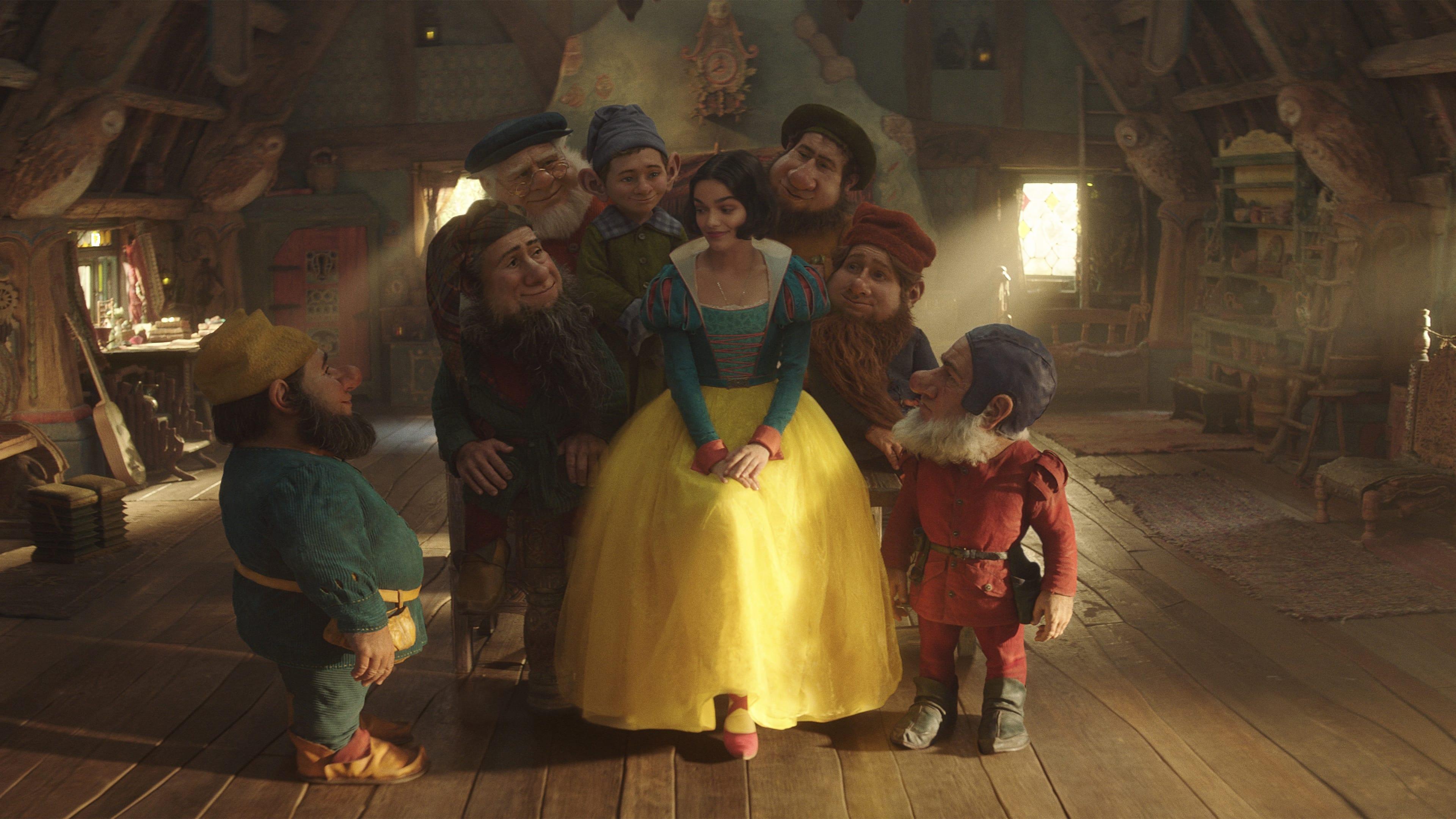 Disney's Snow White backdrop