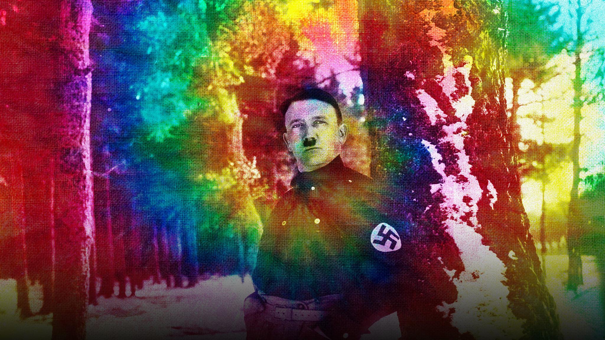 Hitler The Junkie backdrop