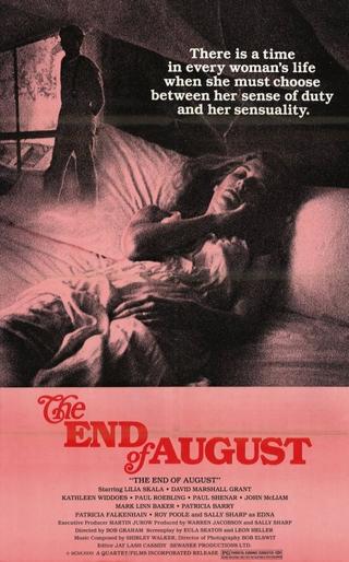 The End of August poster