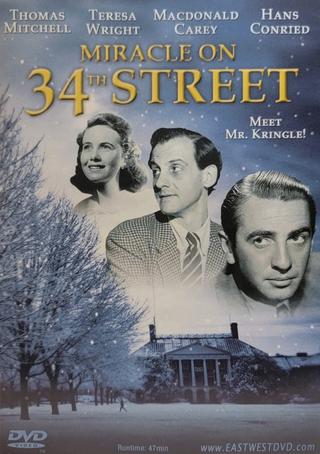 The Miracle on 34th Street poster