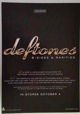 Deftones - B-Sides & Rarities DVD poster