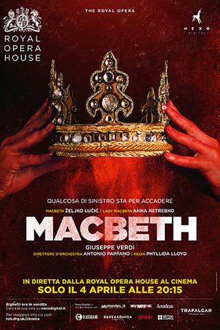The Royal Opera House: Verdi's Macbeth poster