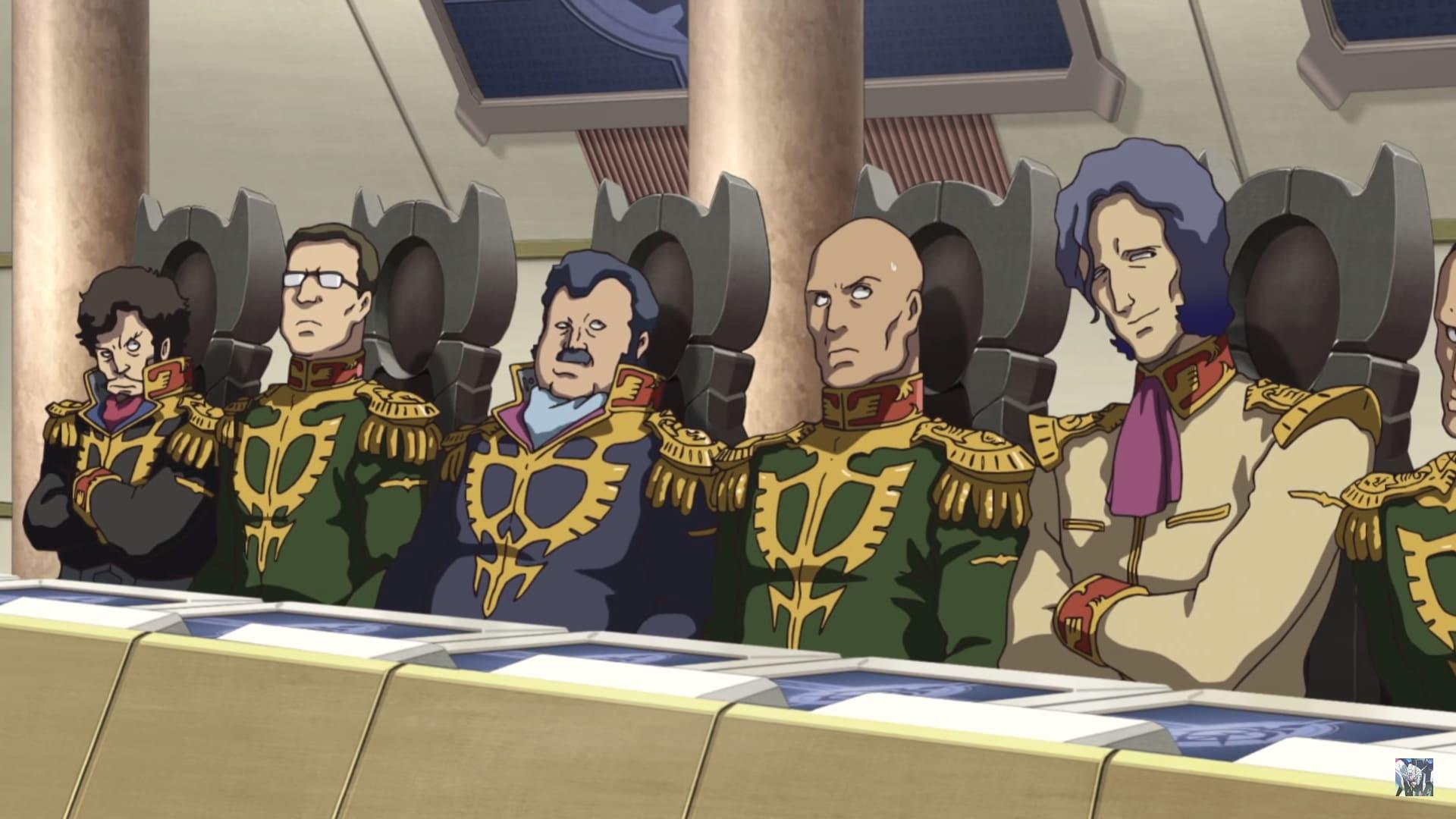 Mobile Suit Gundam: The Origin V: Clash at Loum backdrop
