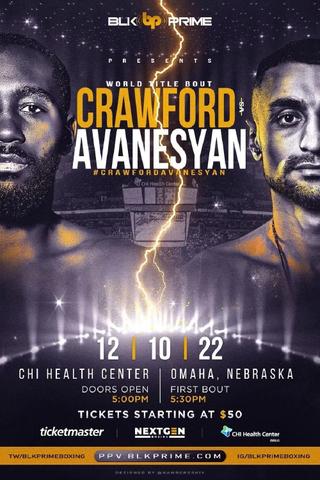 Terence Crawford vs. David Avanesyan poster