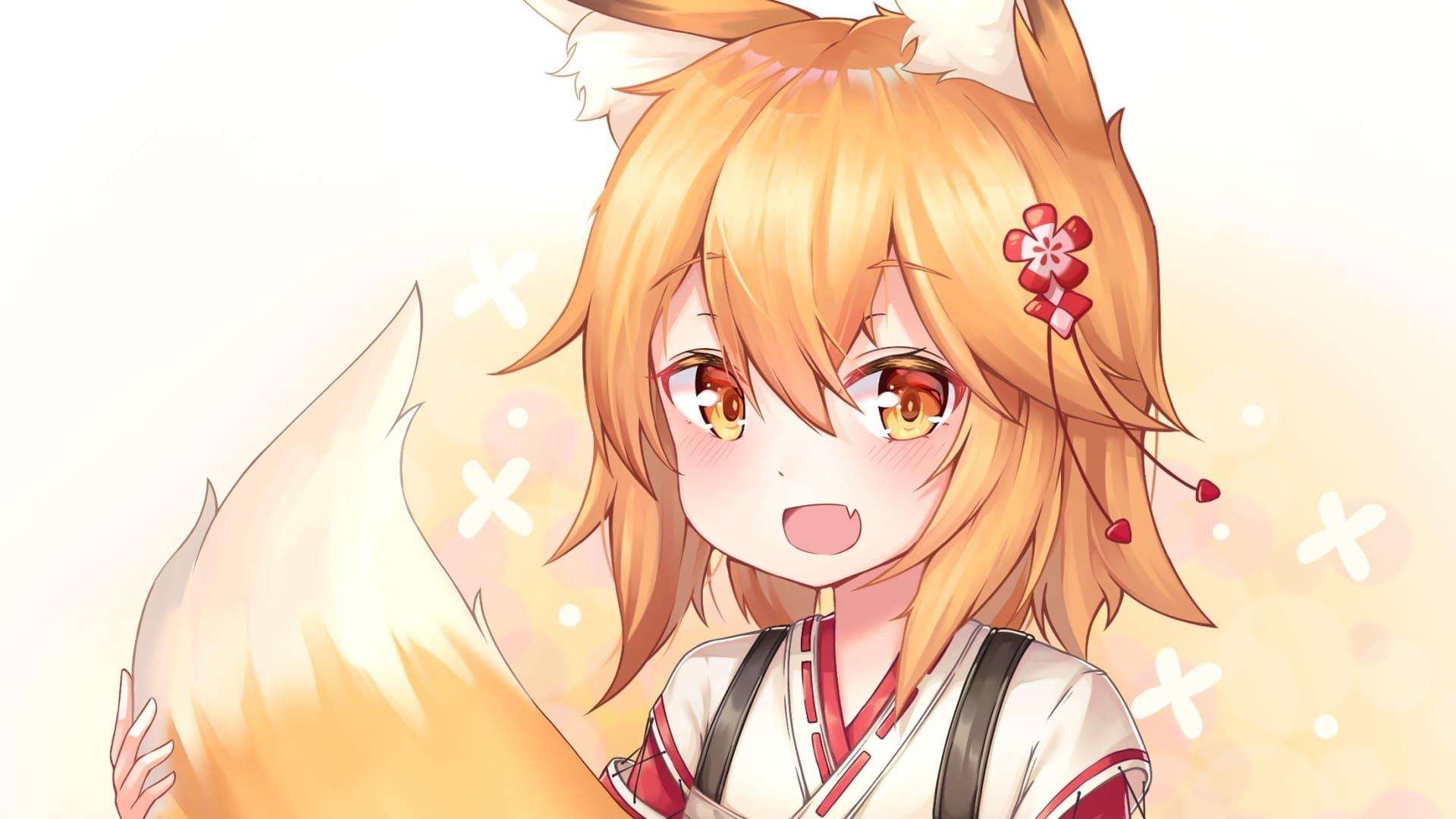 The Helpful Fox Senko-san backdrop