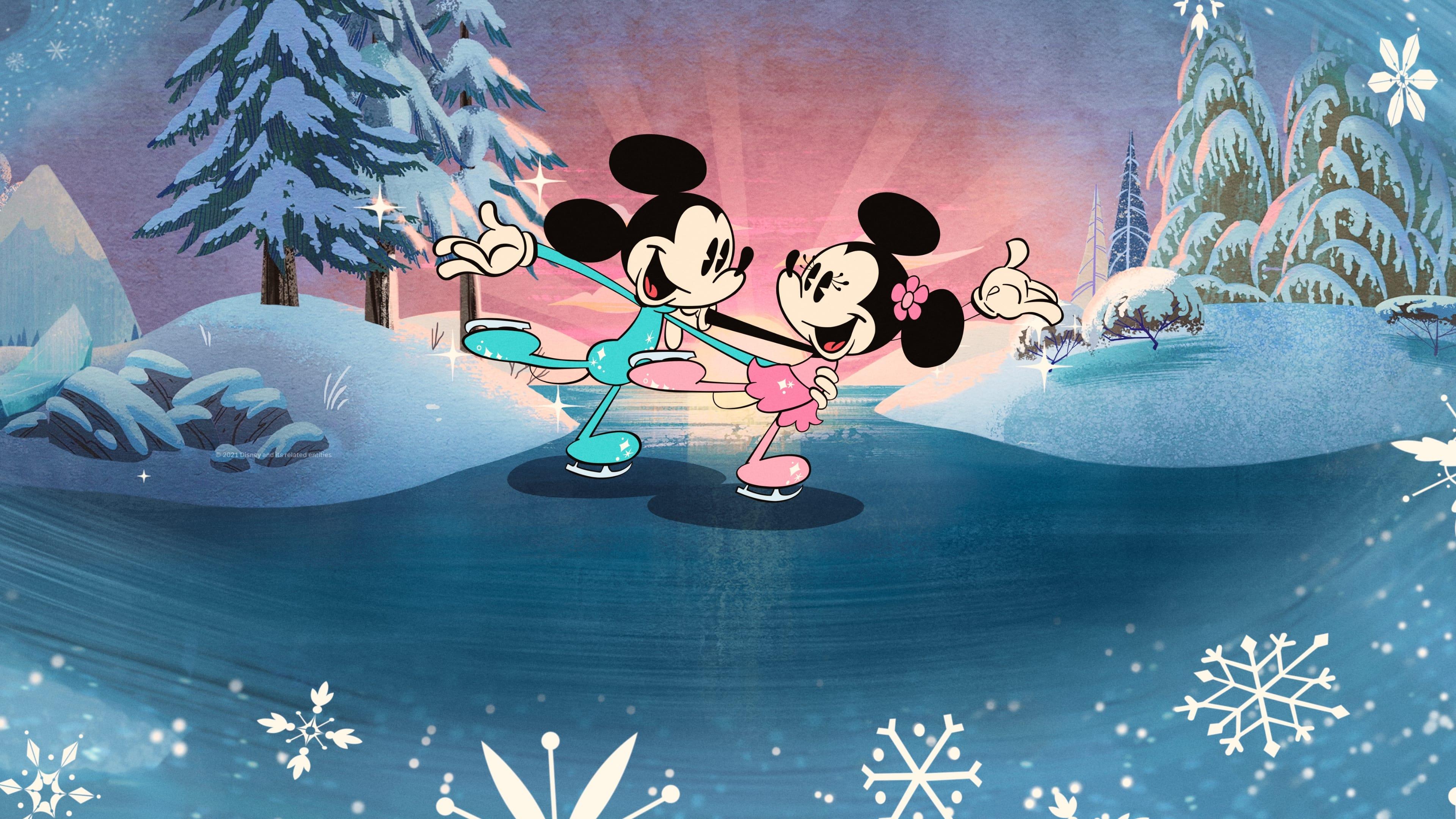 The Wonderful Winter of Mickey Mouse backdrop
