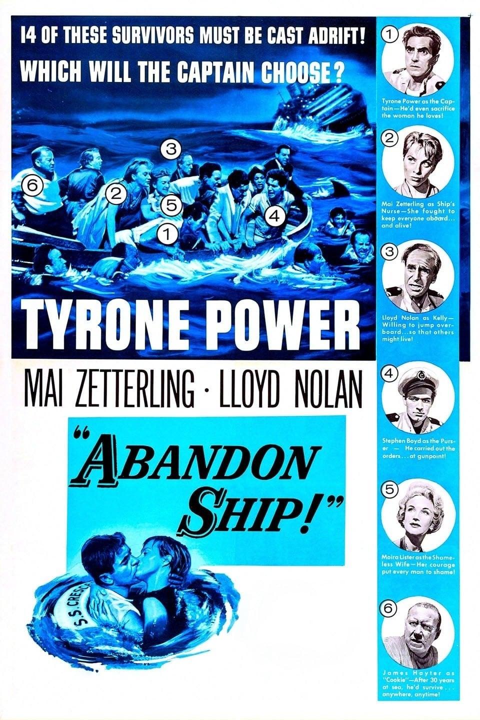 Abandon Ship poster