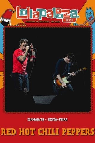 Red Hot Chili Peppers: Lollapalooza Brasil poster